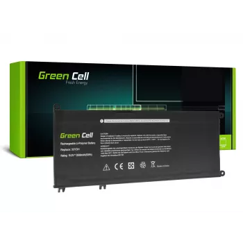Baterija Green Cell DE138, skirta DELL Inspiron G3, G5, G7, Latitude
