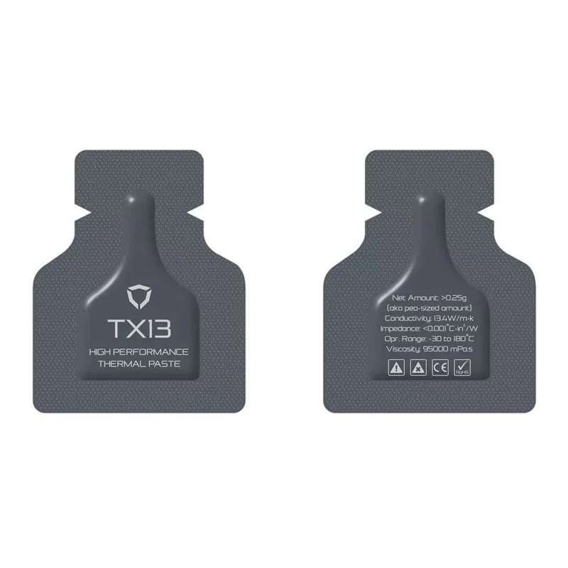 Termopasta Streacom TX13 1,25 g šilumai laidus mišinys CPU/GPU aušinimui