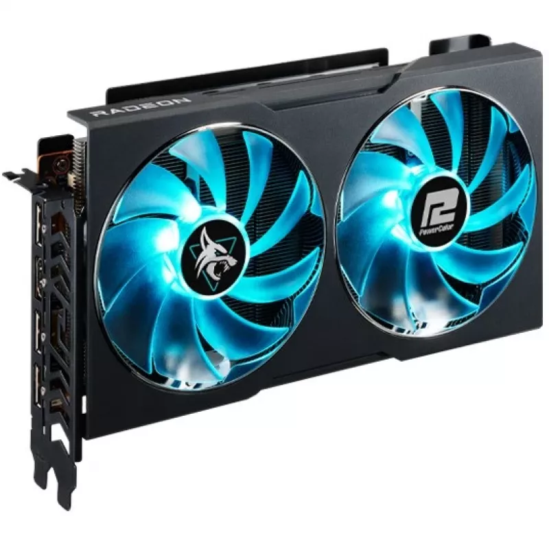 Vaizdo plokštė PowerColor Hellhound AMD Radeon RX 7600 8 GB GDDR6