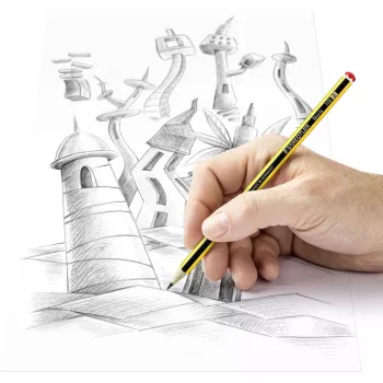 Pieštukas medinis Staedtler Noris 120 2H