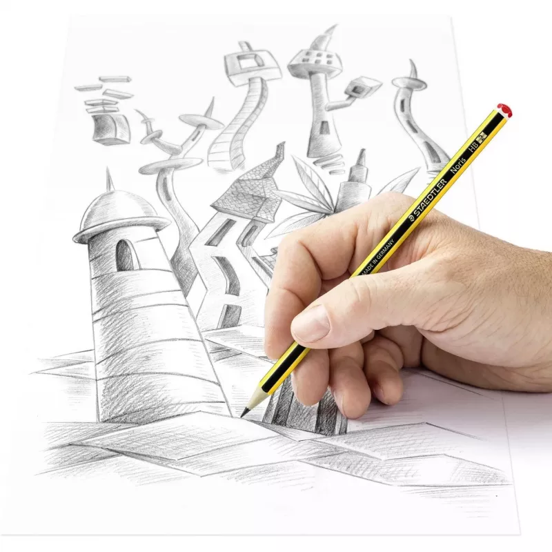 Pieštukas medinis Staedtler Noris 120 2H