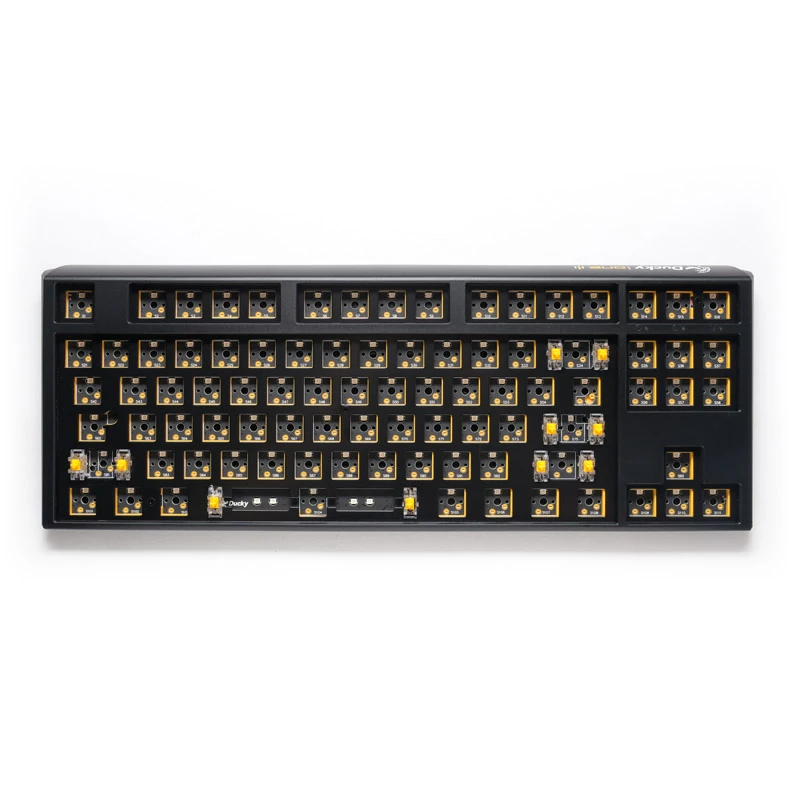 Ducky One 3 Hot-Swap Barebone TKL klaviatūra žaidimams USB JAV išdėstymas Juoda