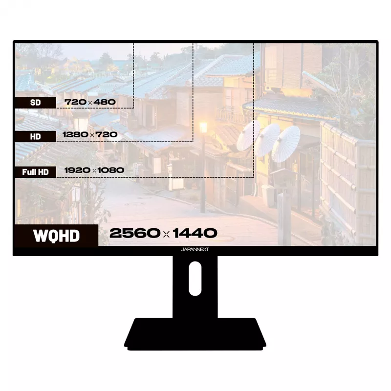 JAPANNEXT JN-27IPS4FLWQHDR-HSP 27 colių WQHD IPS monitorius