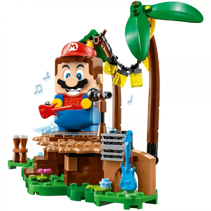 LEGO Super Mario Džiunglių Džemas plėtinys 71421 su Diksy Kong – interaktyvaus žaidimo rinkinys