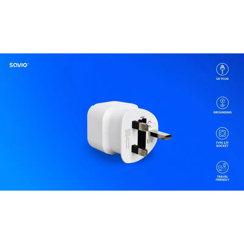 Keliautojų adapteris AP-04 SAVIO