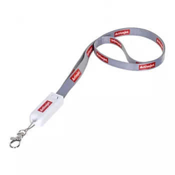 Activejet lanyard su įkrovimo laidu 3-in-1 telefono įkroviklis