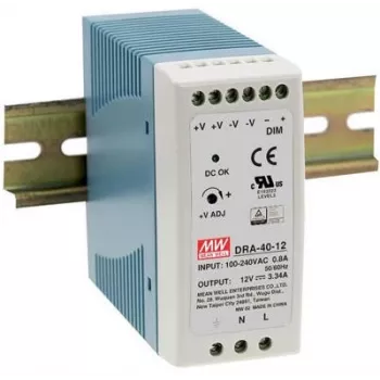 Maitinimo šaltinis MDR-60-48 1.25A DIN bėgiui PULSAR