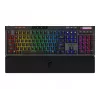 Mechaninė žaidimų klaviatūra MSI Strike Pro W Silent US išdėstymas, RGB foninis apšvietimas, laidas, tylūs lytėjimo jungikliai