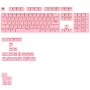 Mechaninės klaviatūros klavišų rinkinys GLORIOUS GPBT Basics ANSI PBT Potion P