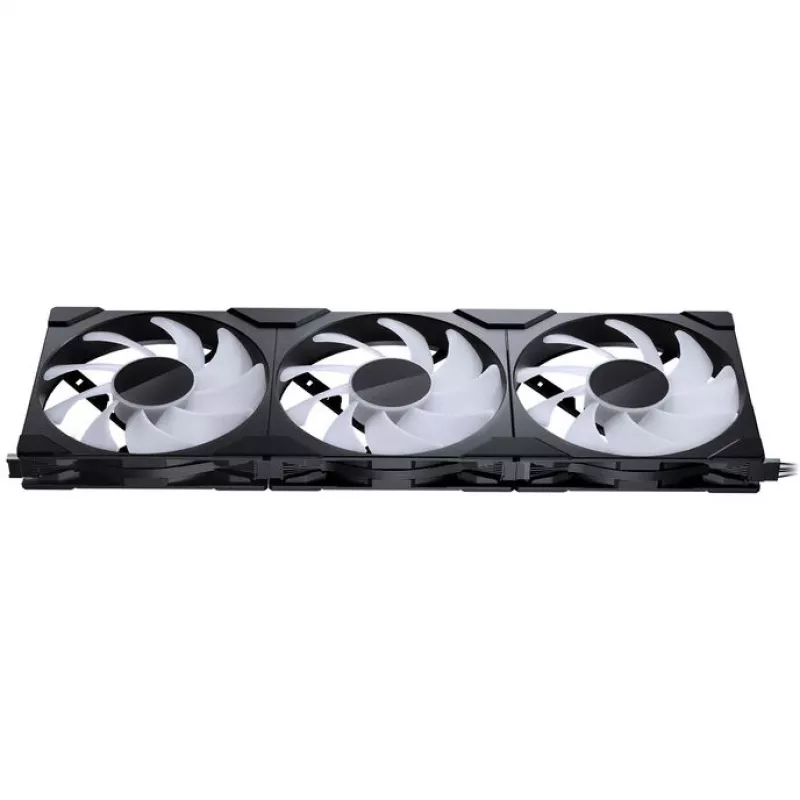 PHANTEKS M25 Gen2 PWM D-RGB 140mm ventiliatorius 3 vnt. rinkinys, juodas