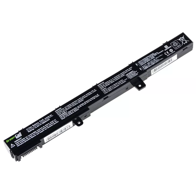 Baterija Green Cell AS75PRO, skirta ASUS X551 X551C X551CA X551M X551MA