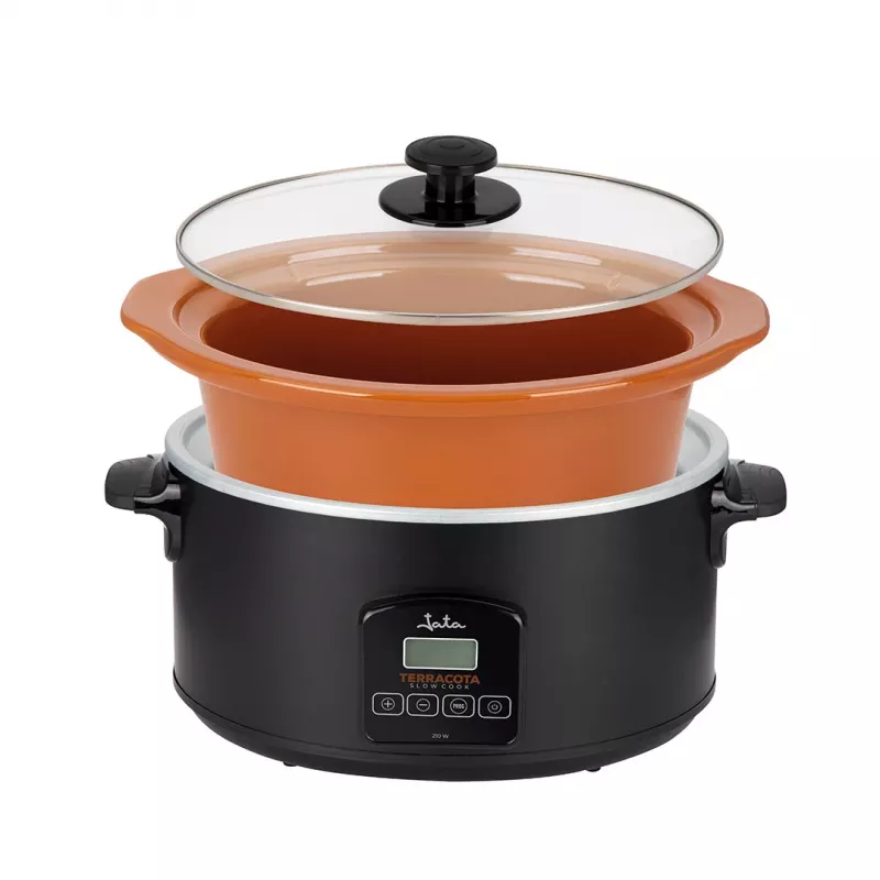 Lėtai verdantis puodas Jata JEOL2145 5 L 210 W juoda terakotiniai mygtukai 230 V