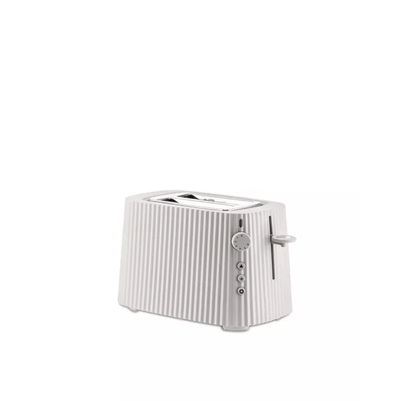 Skrudintuvas Alessi MDL08B Juodas – Plissé dizainas, 6 skrudinimo lygiai, bagel/defrost/reheat, 340×185×250 mm