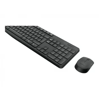 Logitech MK235 - belaidis klaviatūros ir pelės rinkinys, 2,4 GHz, portugališkas išdėstymas