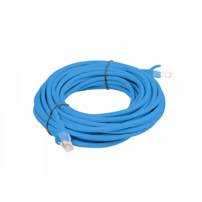 LANBERG RJ-45 Cat5e U/UTP 5 m, CCA laidas, mėlynas