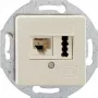 Kištukinis lizdas Rutenbeck 13310301 Baltas IP20 125V 1A