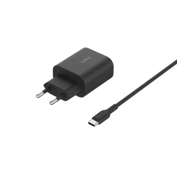 Belaidis greitasis įkroviklis ausinėms Belkin BoostCharge, USB Type-C, juodas