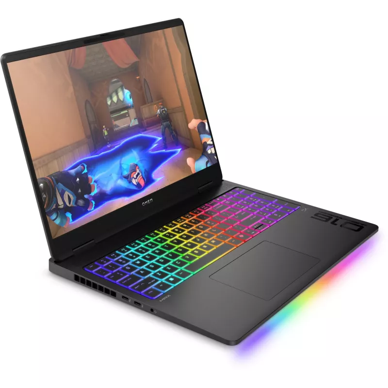 HP Omen Max 16 WQXGA nešiojamas kompiuteris Ryzen AI 7 H350 32GB/1TB SSD RTX 5070Ti Win11 Home - 16-ak0473ng