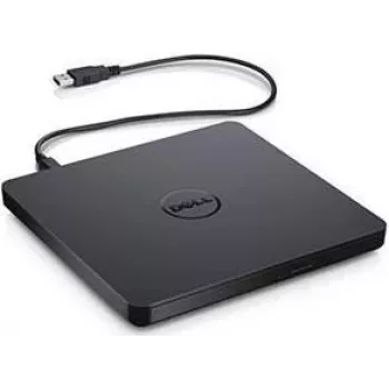 Išorinis DVD įrenginys Dell DW316 USB 2.0, plonas nešiojamas optinis įrenginys CD/DVD skaitymui ir rašymui