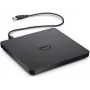 Išorinis DVD įrenginys Dell DW316 USB 2.0, plonas nešiojamas optinis įrenginys CD/DVD skaitymui ir rašymui