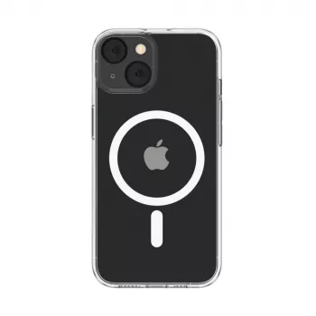 Dėklas SheerForce MagSafe Anty-mikrobiologic iPhone 13, permatomas