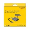 DeLOCK USB-C skirstytuvas DP Alt režimas į 2x HDMI MST 3840x2160