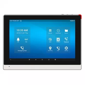 Fanvil I56A vaizdo domofono sistema 25,6 cm (10,1 inch) juoda, sidabrinė