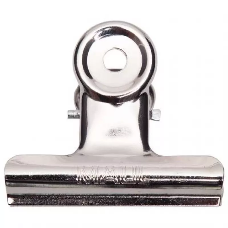 MAUL metalinis segtuvas, spalva: nikelis, plotis 50 mm, suspaudimo plotis 20 mm, savitarnos pakuotė (21750-96)