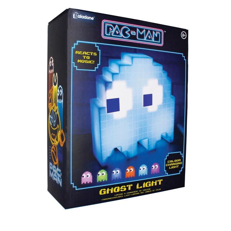 Stalinė LED lempa Paladone Ghost Light PP4336PMV3 su Pac-Man dizainu