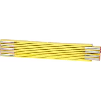 Matavimo lazda ks tools 300.0060, 2 m ilgio, geltona