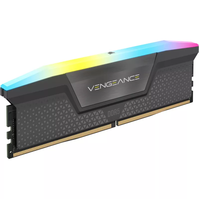 Corsair Vengeance RGB 64 GB DDR5-6000 (4x 16 GB) kvadrokitas, juoda, CMH64GX5M4B6000C36