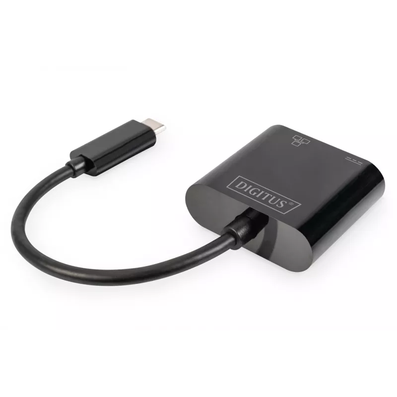 USB Type-C Gigabit Ethernet adapterius Digitus DN-3027