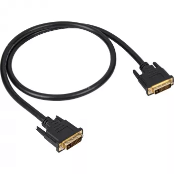 DVI laidas Sharkoon DVI-D / DVI-D (24+1) 1 m