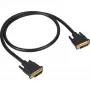 DVI laidas Sharkoon DVI-D / DVI-D (24+1) 1 m