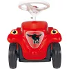 Vaikiškas automobiliukas Simba-Dickie BIG Bobby Car Classic raudonas su Whisper Wheels ir batelių priežiūros rinkiniu