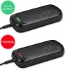 Qoltec greitasis įkroviklis 36V elektriniam paspirtukui ir dviračiui | 42V | 2A | 5,5*2,5 | atsparus vandeniui + maitinimo laidas