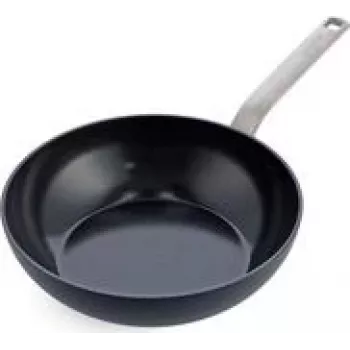 Wok/Keptuvė GreenPan CC006388-001, 28 cm, juoda, be PFAS
