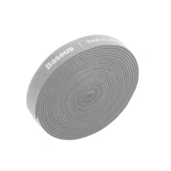 Kabelių tvirtinimo dirželis Baseus ACMGT-F0G – Velcro juosta, 3 m, pilka