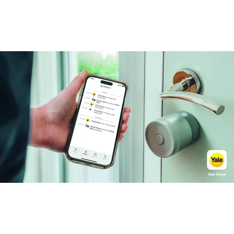 Išmani spynos rankena Yale Linus Smart Lock L2 Lite juoda