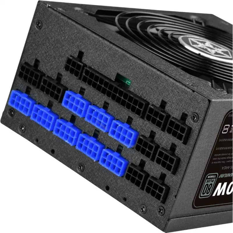 Maitinimo blokas SilverStone SST-ST1500-TI v1.1 80 PLUS Titanium, modulinis – 1500 W