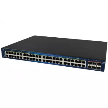 Valdomas PoE jungiklis ALLNET ALL-SG8454PM-10G su 48+6 PoE prievadais ir 10G jungtimis