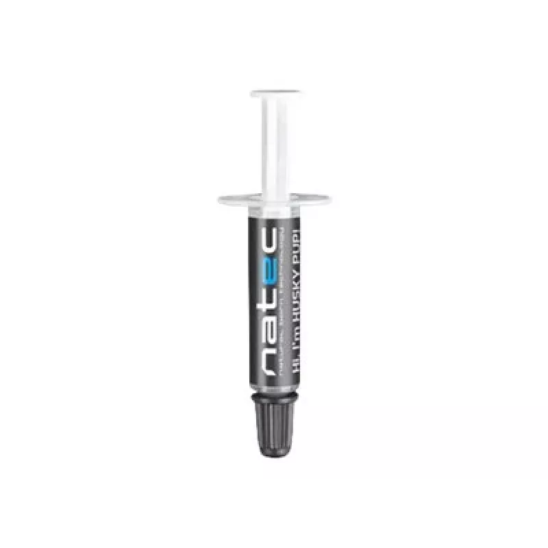 Šiluminė pasta NATEC Husky Pup, 4,63 W/m·K, -30–280 °C, pilka