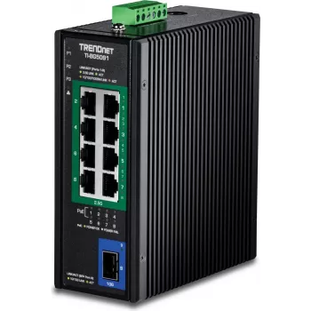 TRENDnet TI-BG5091 v1.0R pramoninis valdomas jungiklis su 8 prievadais 10/100/1000/2.5G PoE++