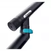 Monitoriaus laikiklis DIGITUS Single dizainas, iki 35 colių ekranams, spaustuvas, 10 kg, VESA 75x75–100x100, pakreipimas -45–90°