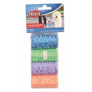 Šunų išmatų maišeliai Trixie TX-22844 — 8 ritinių × 20 maišelių (160 vnt.), plastikiniai, 220 g