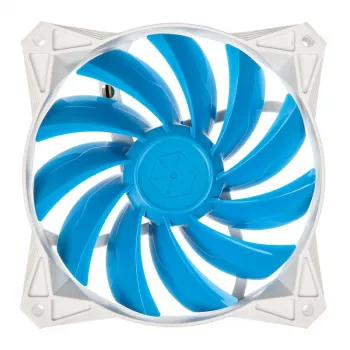 SilverStone SST-FQ122 120mm korpuso ventiliatorius - Baltas
