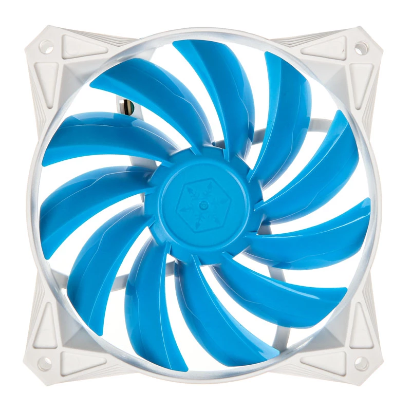 SilverStone SST-FQ122 120mm korpuso ventiliatorius - Baltas