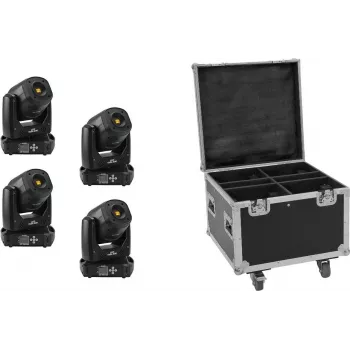 LED rinkinys EUROLITE TMH-S90 4x su transportavimo dėklu