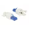 RJ-45 kištukas Cat.6A DeLOCK 86417 mėlynai baltas