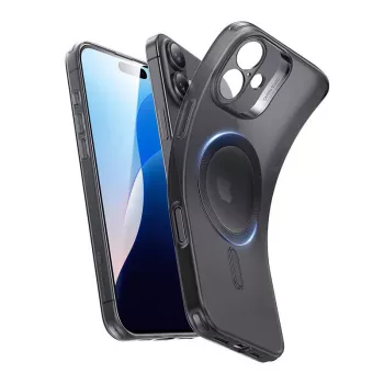 Dėklas ESR Zero Clear Case HaloLock, skirtas iPhone 16 Plus, 17 cm, juodas